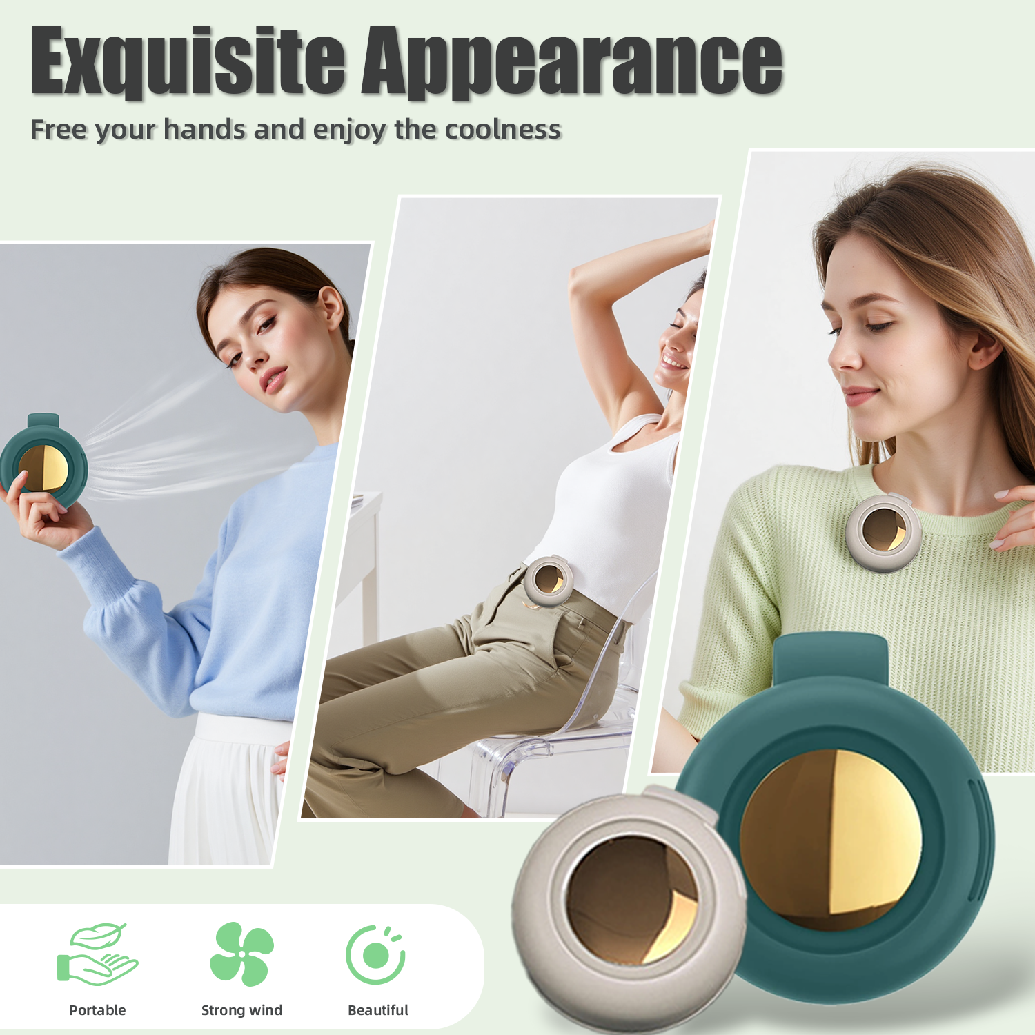 2025 New Portable Fan-Buy 2 for Free Shipping