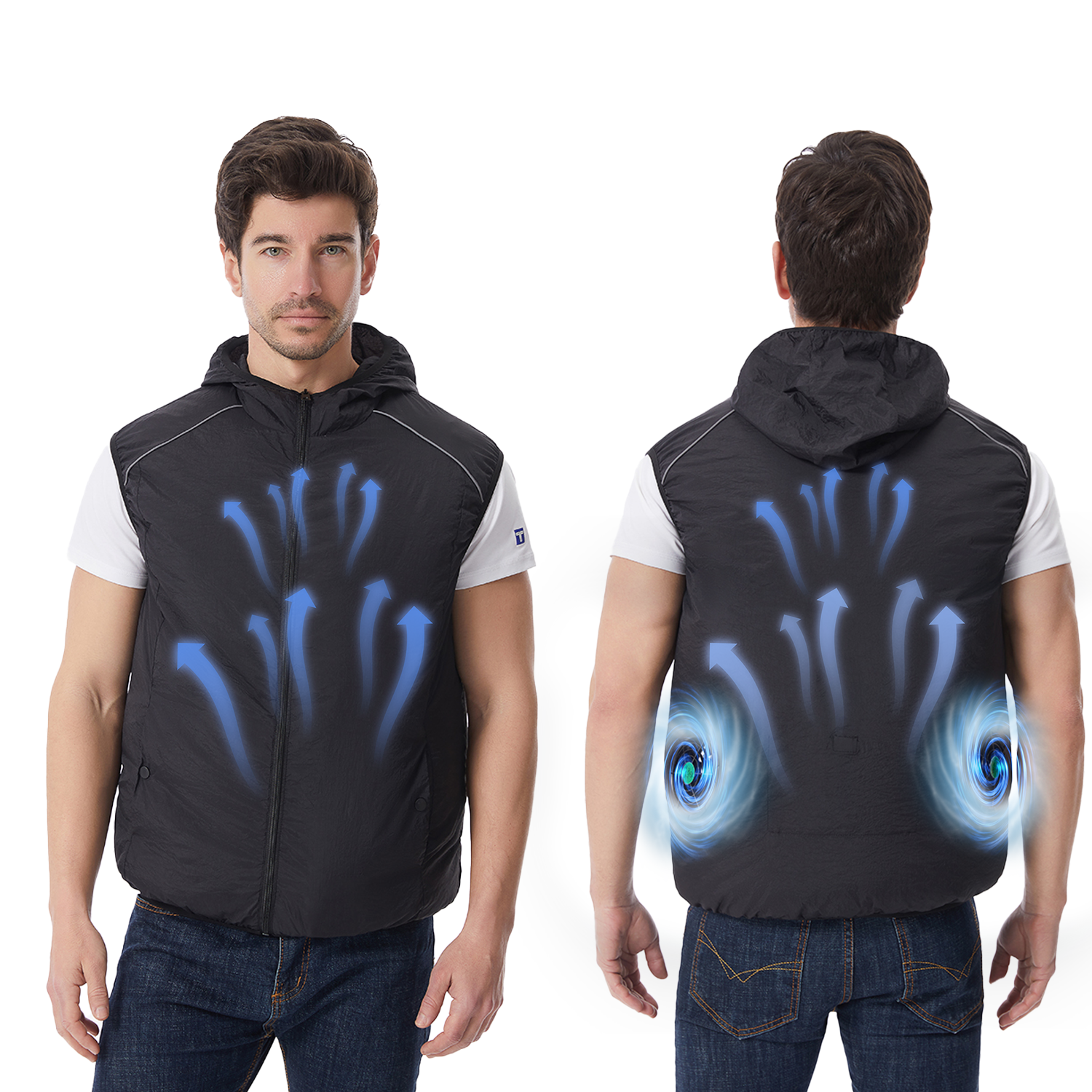 Cooling Fan Vest for Summer