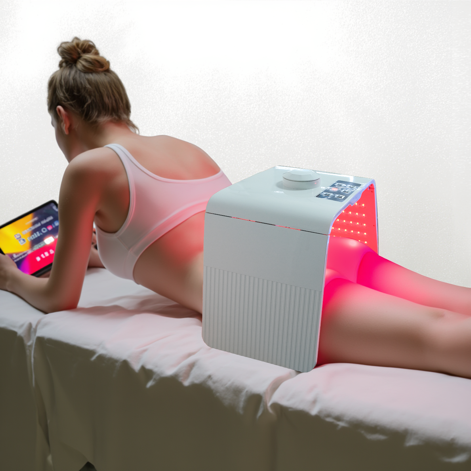 Red Light Therapy Skincare Device with 7 Wavelengths