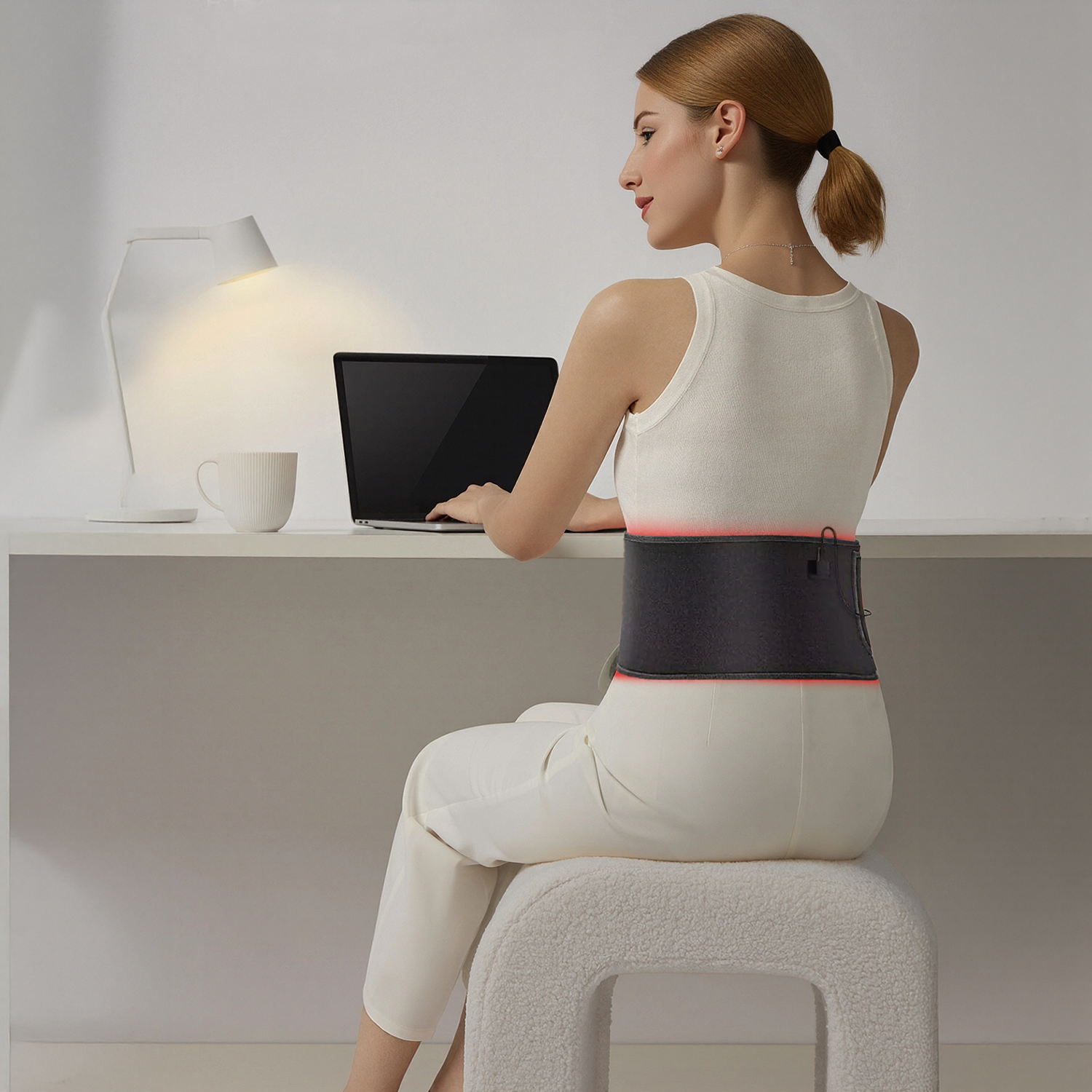 Red and Infrared Light Therapy Belt for Body Back and Shoulder