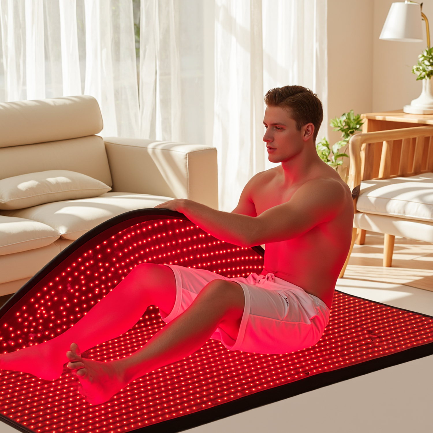 Red and Infrared Light Therapy Bag for Whole-Body Care