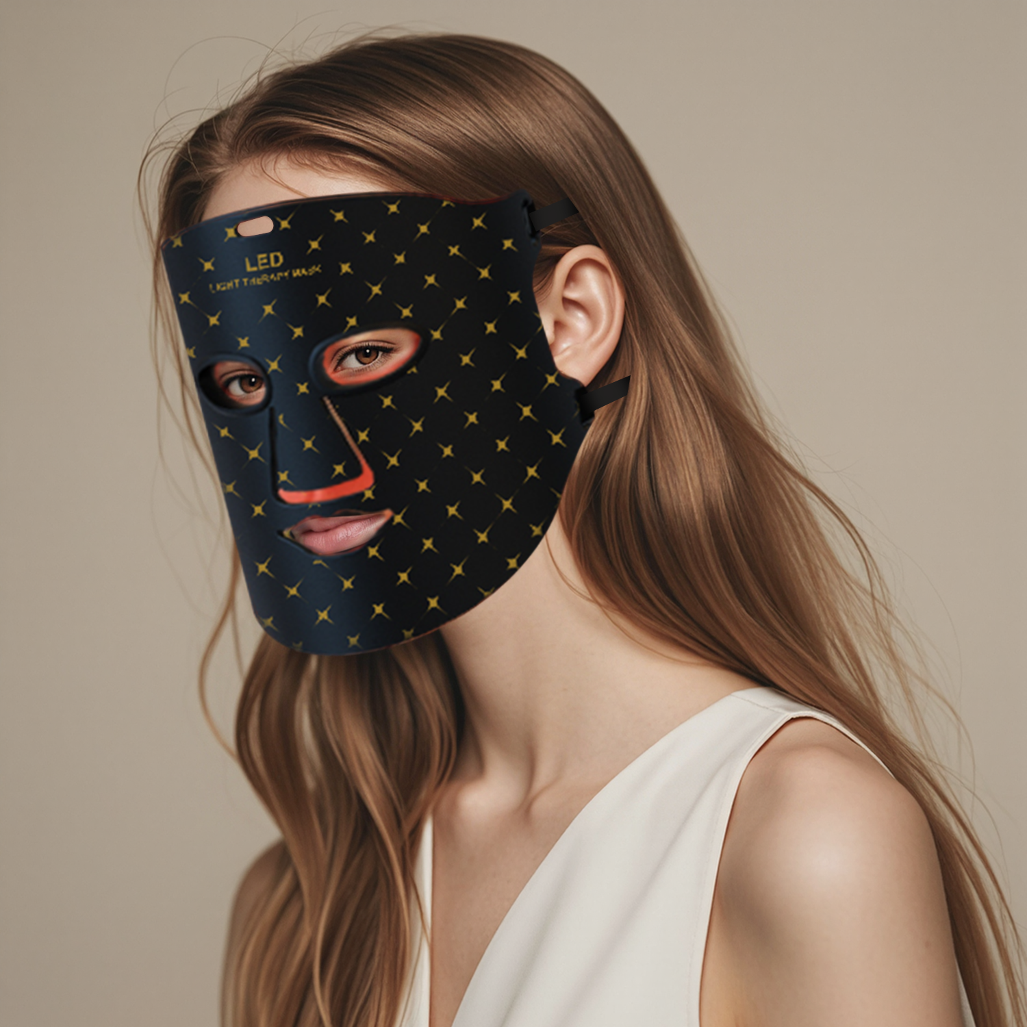 7-in-1 LED Light Therapy Mask – Red Light Facial Device for Glowing Skin