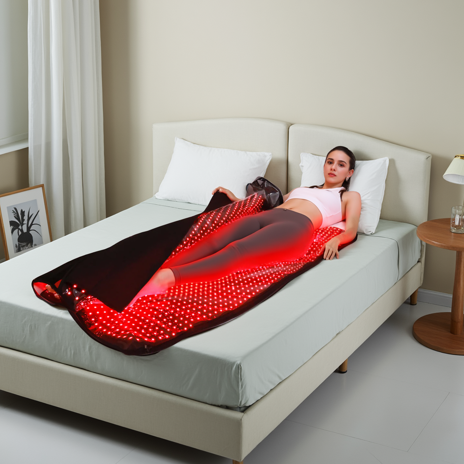 Red and Infrared Light Therapy Bag for Whole-Body Care