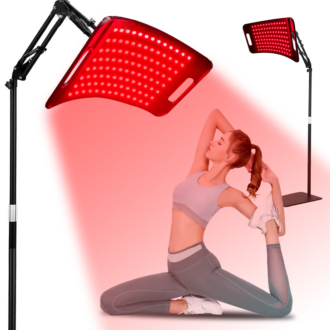 Flexible Red and Infrared Light Therapy Lamp