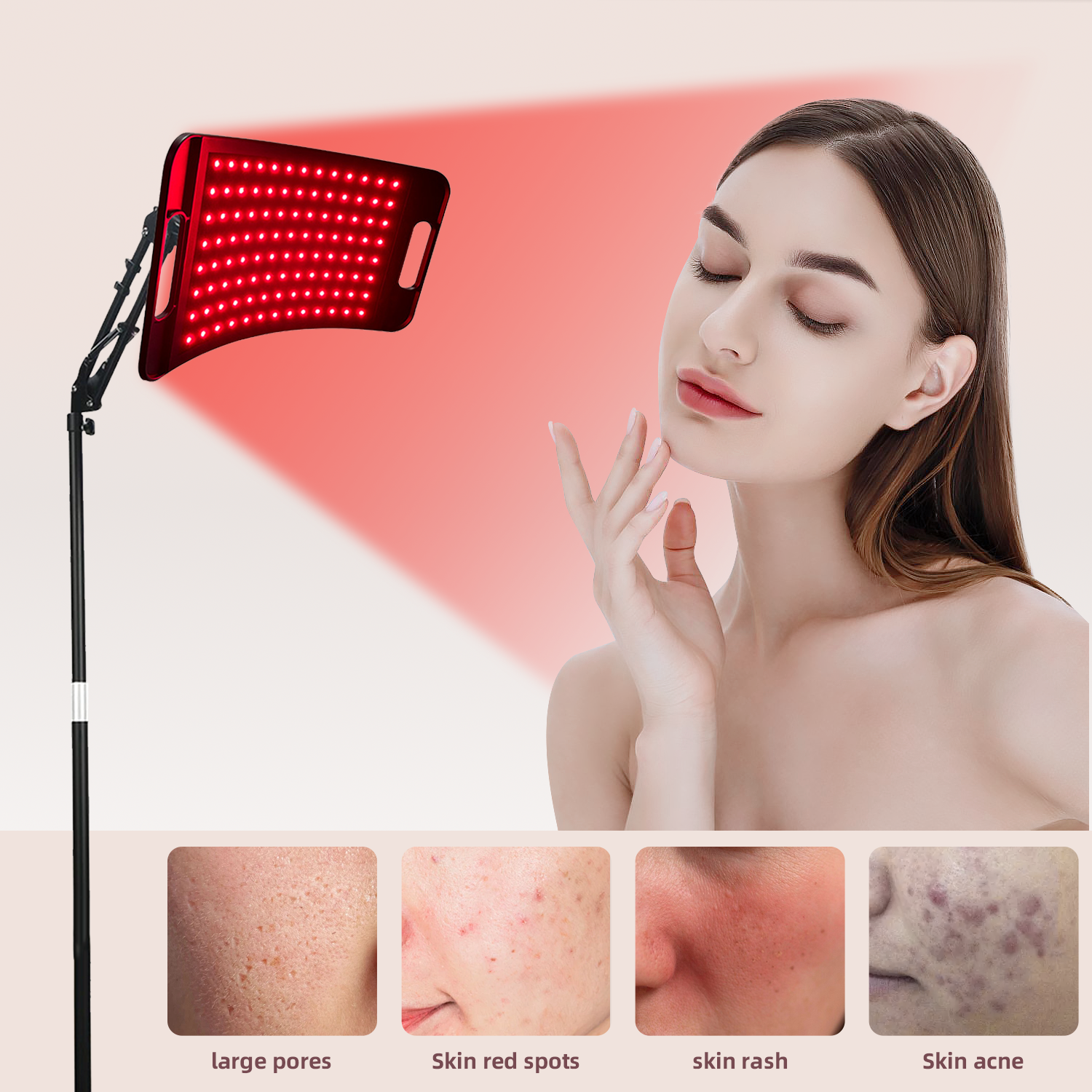 Flexible Red Light Therapy Lamp