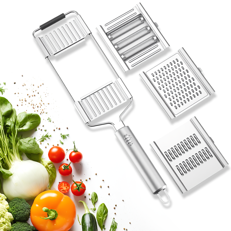 4 in 1 Multi-Purpose Vegetable Slicer Stainless Steel